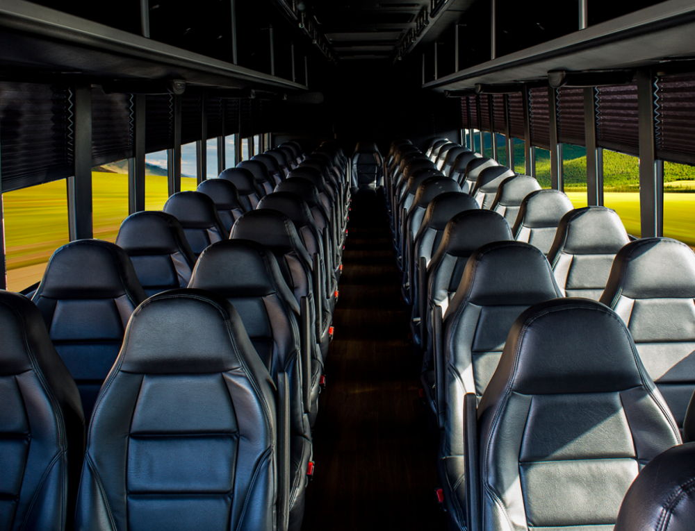 Ford 55 Passenger Limo Party Bus Inside