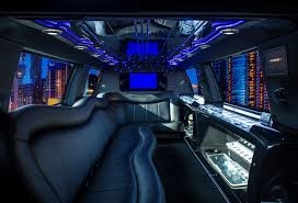 14 Passenger SUV Limousine Interior 01